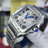 CA-Montre Skeleton Santos De Cartier