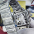 CA-Montre Skeleton Santos De Cartier