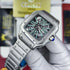 CA-Montre squelette Santos de Cartier