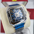 CA-Montre Homme Cartier- Santos WSSA0030