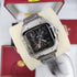 CA-Montre squelette Santos de Cartier