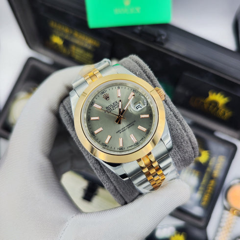 RX-Datejust Rose Gold & Steel Watch 41mm