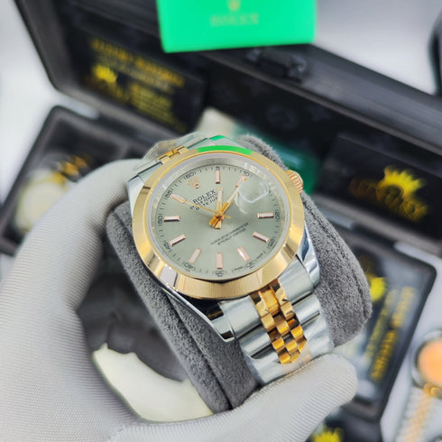 RX-Datejust Rose Gold & Steel Watch 41mm