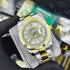 RX-Datejust Black Dial Gold & Steel 41mm