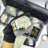 RX-Datejust Black Dial Gold & Steel 41mm