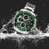 NAVIFORCE Casual Sport Mens Wrist Watches Stainless Steel Waterproof Luminous Dual Display Quartz Clock Watch Male Reloj Hombre