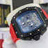 RM-Richard mill RM011 Noir-rouge Hommes