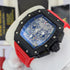 RM-Richard mill RM011 Noir-rouge Hommes