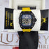 RM-Richard mill RM011 Noir-jaune Hommes