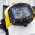 RM-Richard mill RM011 Noir-jaune Hommes