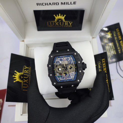 RM-Richard mill RM011 Noir Hommes