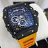 RM-Richard mill RM011 Noir- orange Hommes