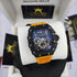 RM-Richard mill RM011 Noir- orange Hommes