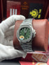 Patek- PHILIPPE STEEL NAUTILUS silver