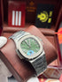 Patek- PHILIPPE STEEL NAUTILUS silver