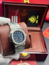 Patek- PHILIPPE STEEL NAUTILUS WITH MOON PHASE chrono