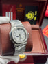 Patek- PHILIPPE STEEL NAUTILUS WITH MOONHASE AND POWER RESERVE for