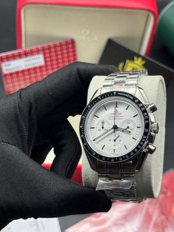 OMEGA SPEEDMASTER FIRST OMEGA IN SPACE.