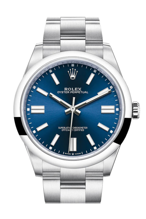 RX-Rolex 2022 Oyster Perpetual 41mm Blue