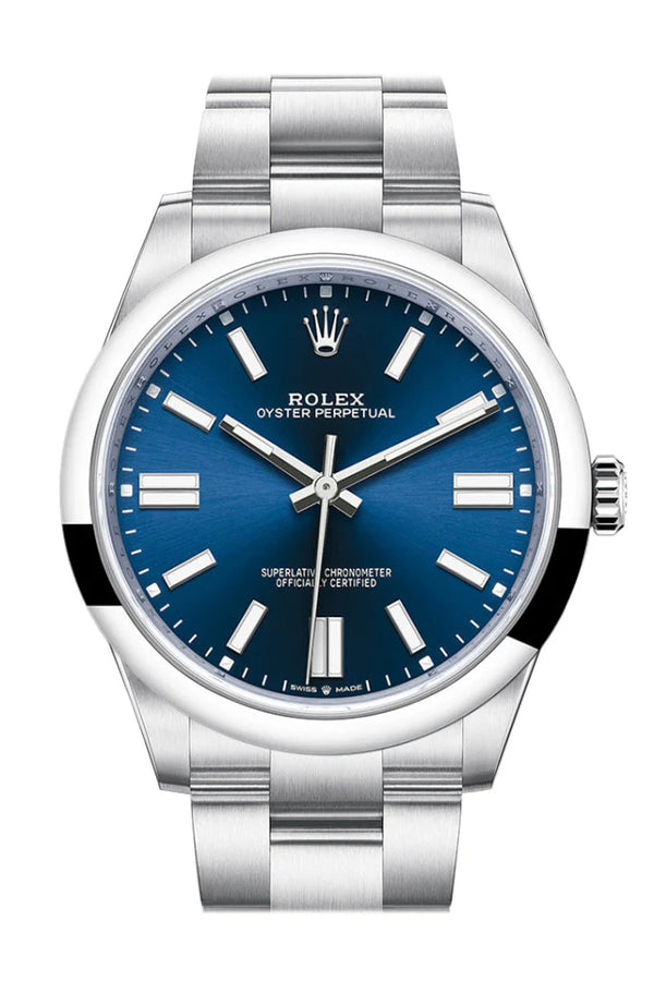 RX-Rolex 2022 Oyster Perpetual 41mm Blue