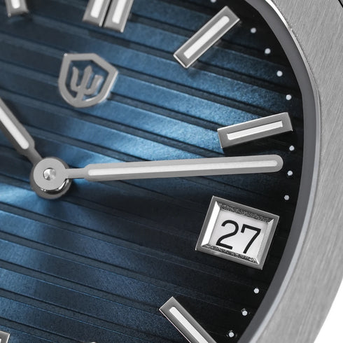 Watchdives WD00013 Swiss Ronda 714 Quartz Movement Watch Top Notch Brushing 316L Case AR Coating Dial Super Luminova BGW9 Watch