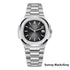 Watchdives WD00013 Swiss Ronda 714 Quartz Movement Watch Top Notch Brushing 316L Case AR Coating Dial Super Luminova BGW9 Watch