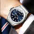 New Leather Casual Clock Men Luxury Watch Automatic Watches Mens Top Man Gifts Fashion Quartz Wristwatches Relojes Para Hombres