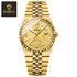 BINBOND Brand Stainless Steel Quartz Watch For Men Luxury Date Display Waterproof Luminous Fashion Men Watch Relogios Masculino