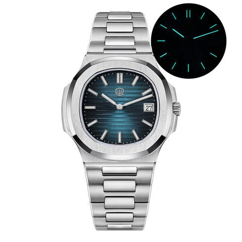 Watchdives WD00013 Swiss Ronda 714 Quartz Movement Watch Top Notch Brushing 316L Case AR Coating Dial Super Luminova BGW9 Watch