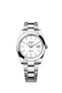RX-Rolex Datejust 41 Oystersteel 41 mm White Dial 126334-0010