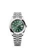 RX-Datejust 41 'Mint Green' m126334-0028 Steel & White Gold
