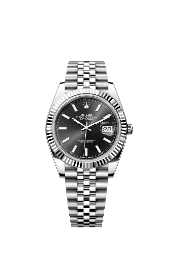 RX-Datejust Black Dial Men's 41mm'