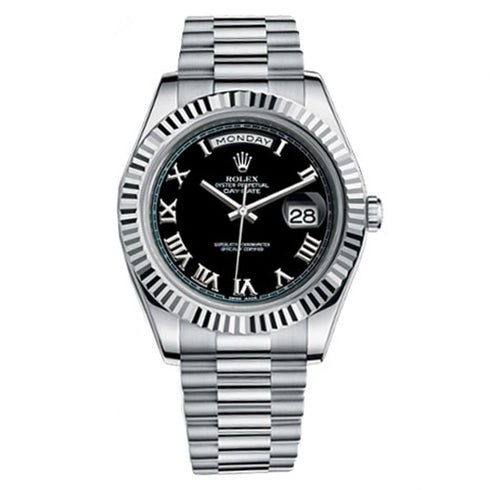 RX-Rolex day-date Black Dial