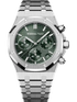 AP-2023 Audemars Piguet Royal Oak Chronograph 41 Steel / Green / Bracelet
